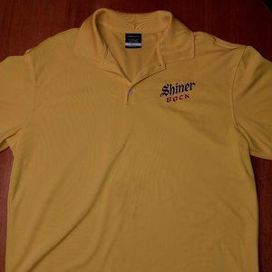 Shiner Bock Nike Golf Polo mens sz large - 0021